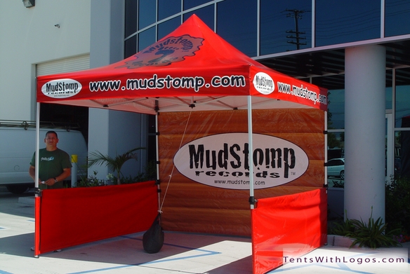 10 x 10 Pop Up Tent - Mudstomp